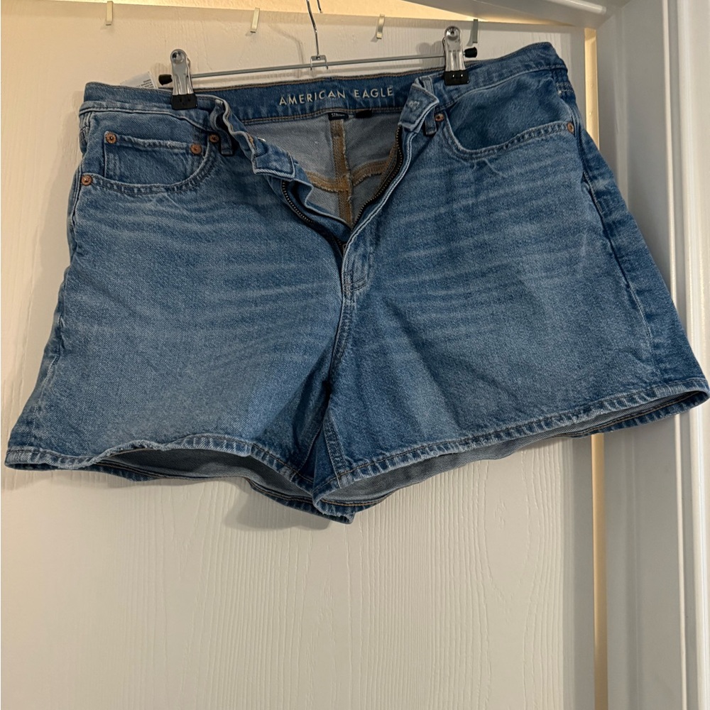 American Eagle Outfitters Women's Classic Blue Jean Shorts